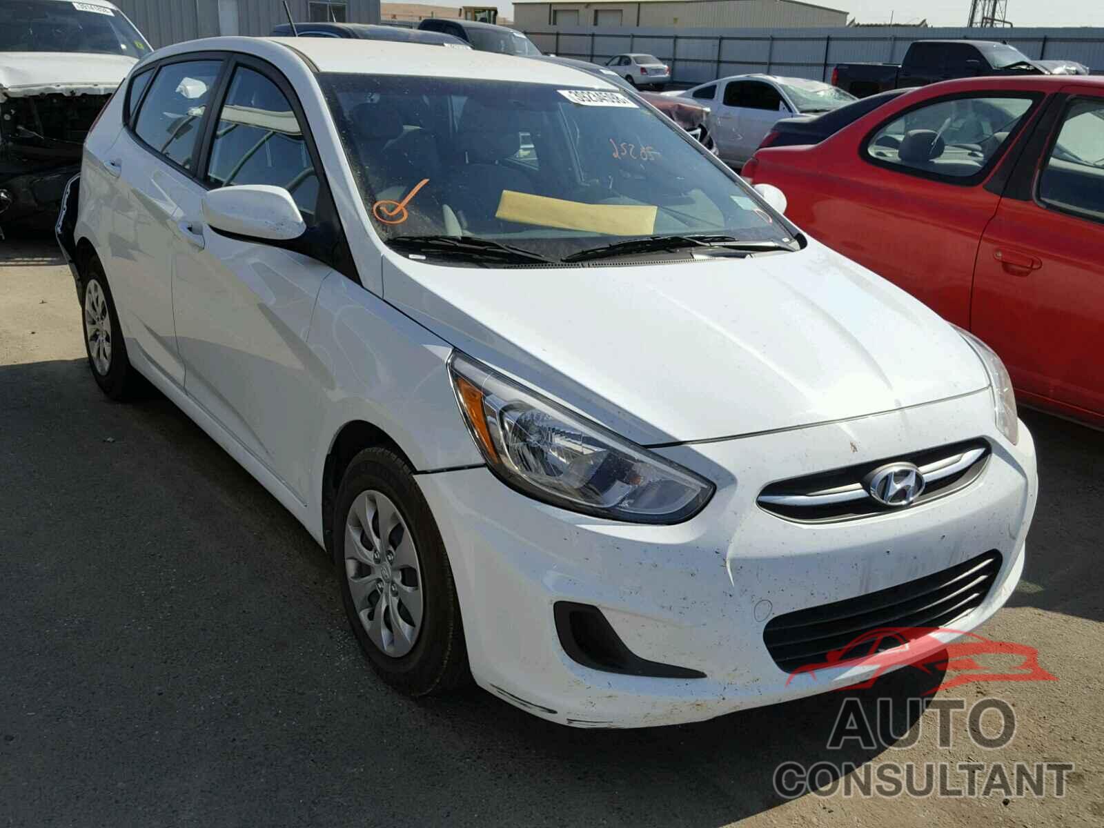 HYUNDAI ACCENT 2017 - KMHCT5AE7HU348468