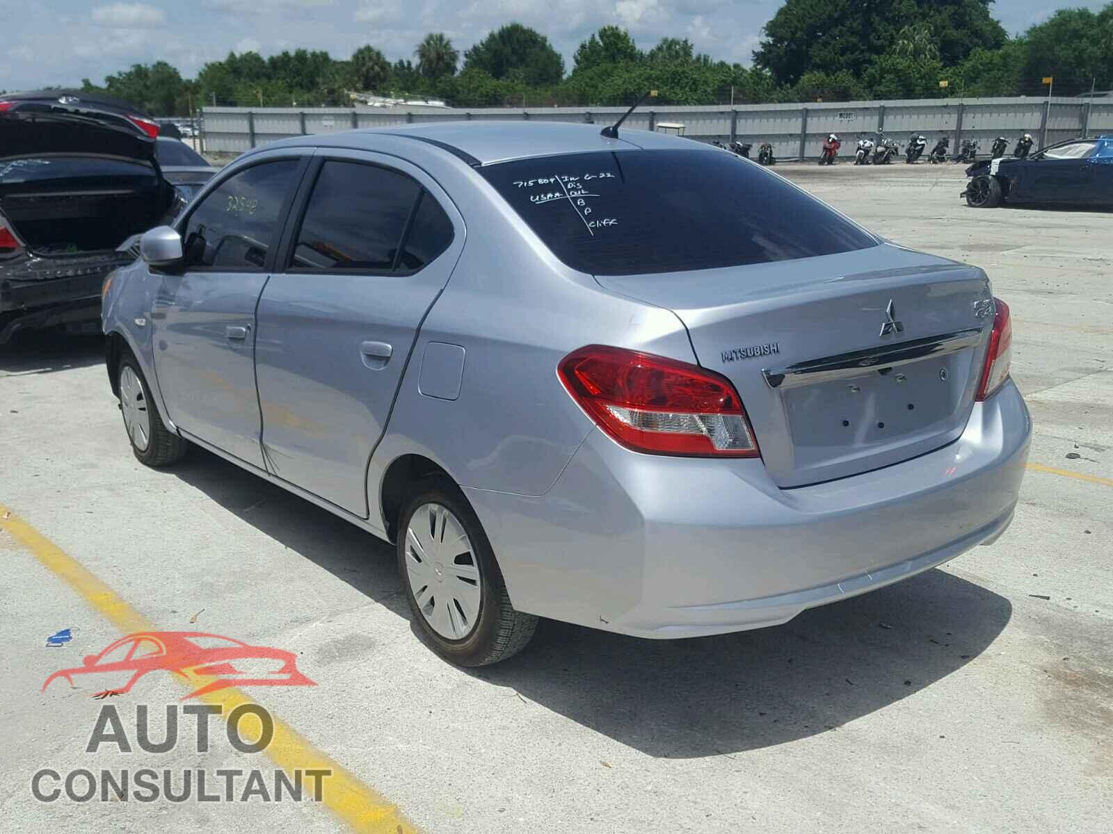 MITSUBISHI MIRAGE 2017 - ML32F3FJ8HHF18109