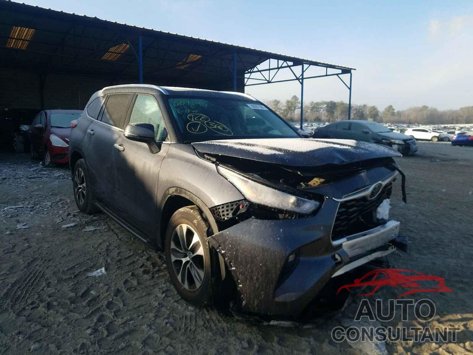 TOYOTA HIGHLANDER 2020 - 5TDGZRAH9LS509390