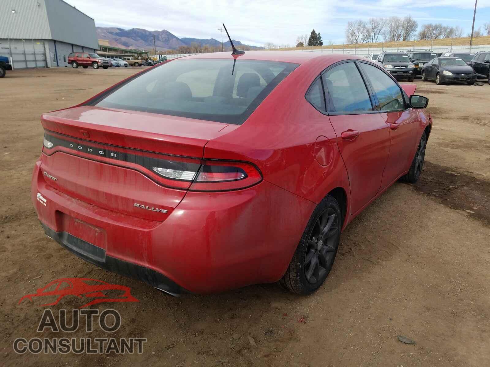 DODGE DART 2016 - 1C3CDFBB9GD564708