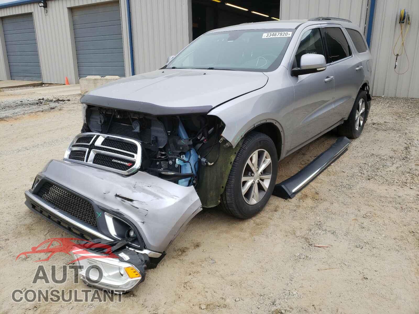 DODGE DURANGO 2016 - 1C4RDHDGXGC361553