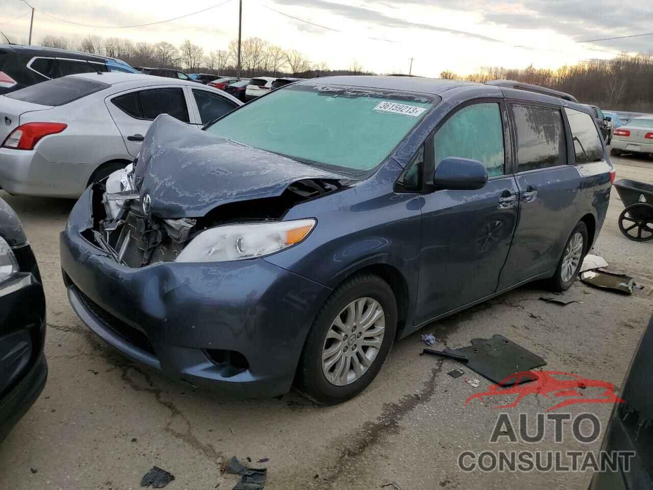 TOYOTA SIENNA 2017 - 5TDYZ3DC3HS883731