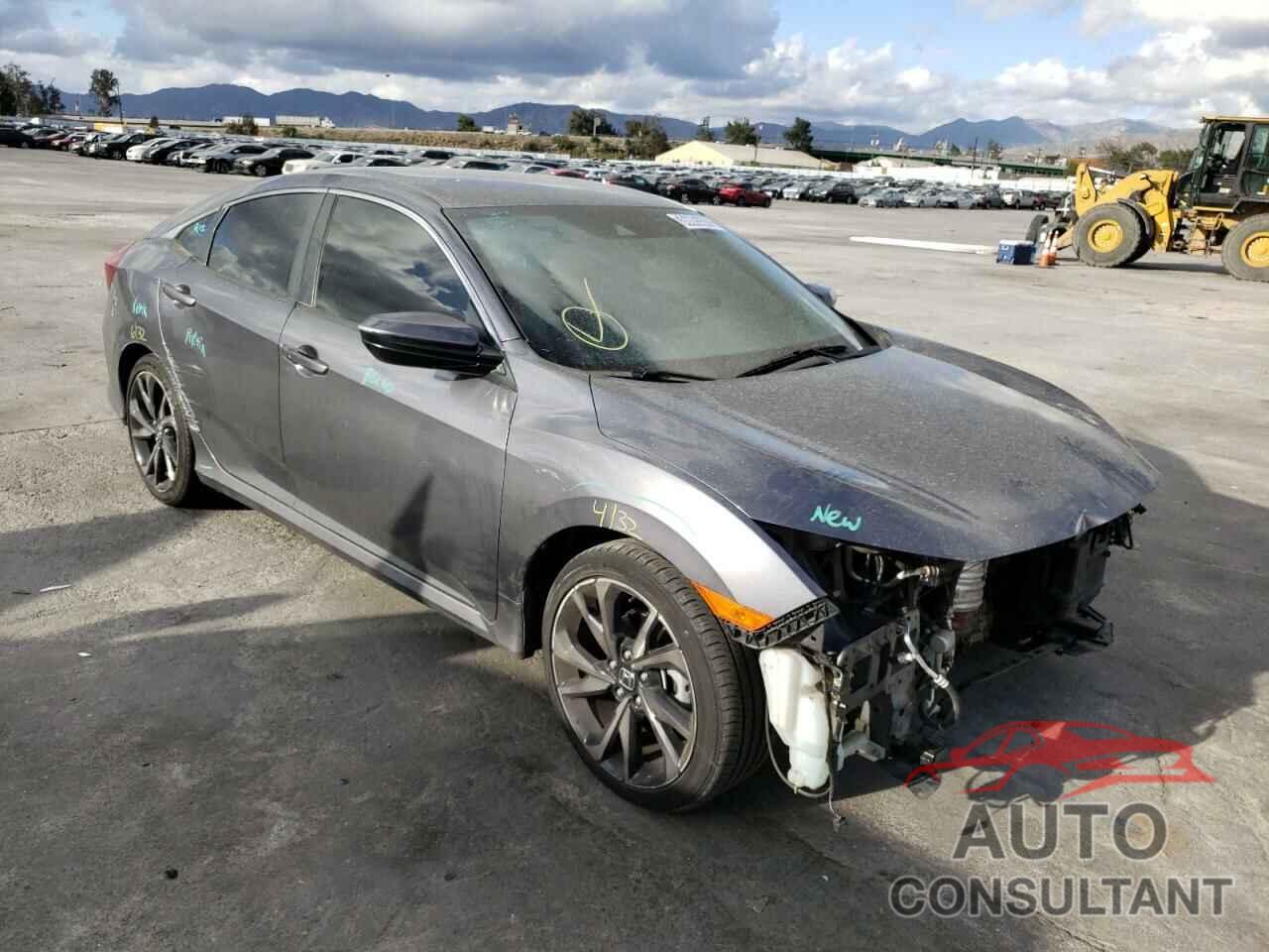 HONDA CIVIC 2019 - 2HGFC2F87KH535952