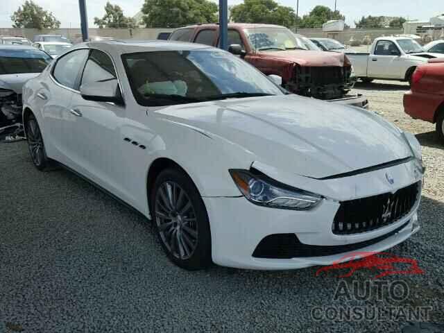 MASERATI ALL MODELS 2017 - ZAM57RTA6H1204684