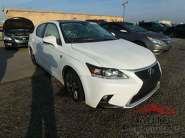 LEXUS CT 200 2015 - JTHKD5BH3F2228292