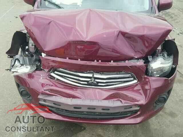 MITSUBISHI MIRAGE 2017 - ML32F3FJ6HHF15872