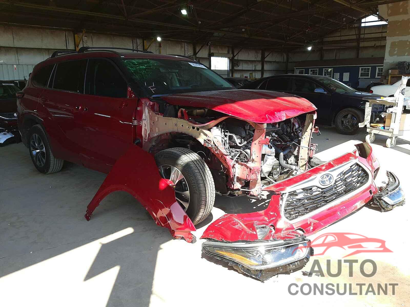 TOYOTA HIGHLANDER 2021 - 5TDHZRAH1MS044755