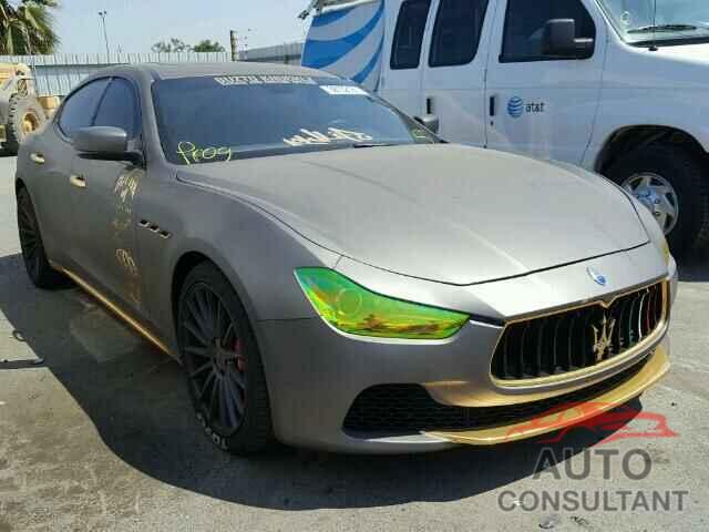 MASERATI ALL MODELS 2015 - ZAM57XSA3F1144124