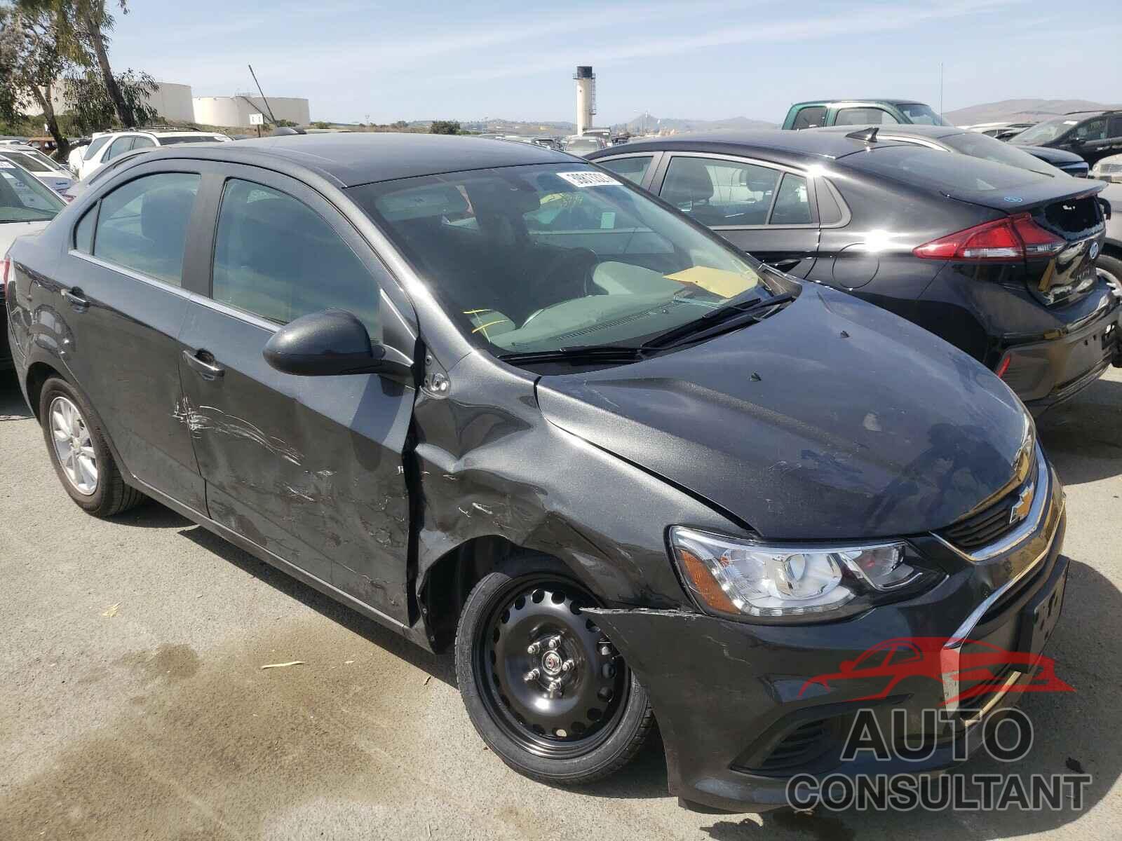 CHEVROLET SONIC 2020 - 1G1JD5SB5L4106213