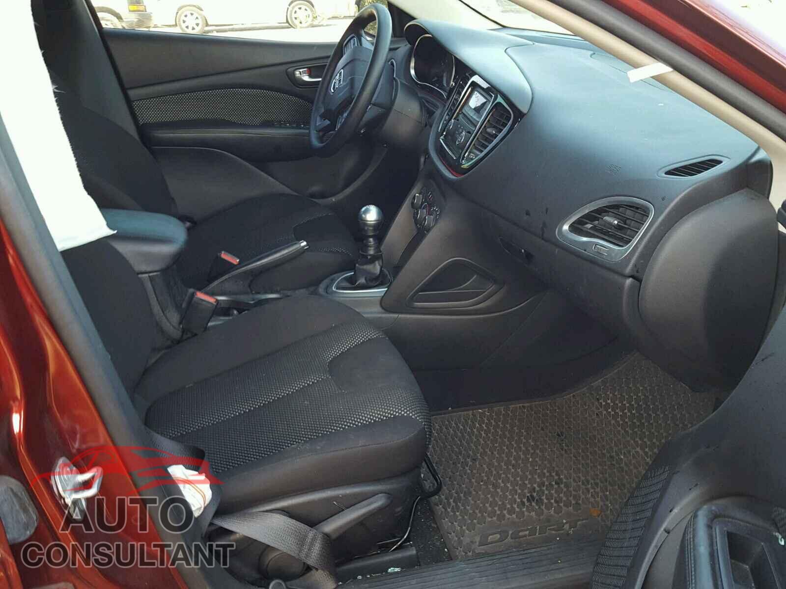DODGE DART 2015 - 1C3CDFAAXFD363603
