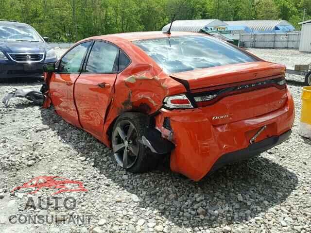 DODGE DART 2015 - 1C3CDFEB2FD352890
