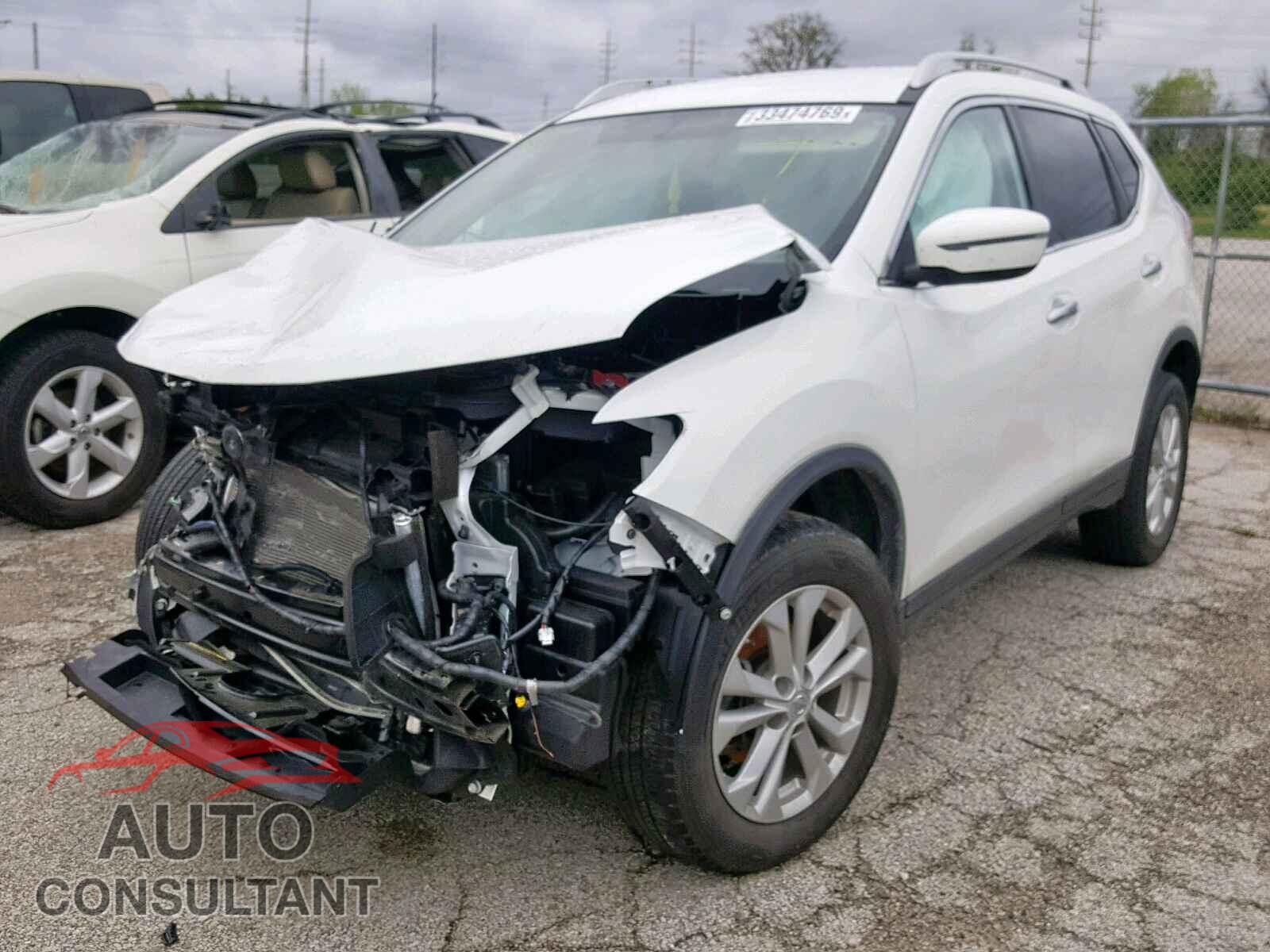 NISSAN ROGUE S 2016 - KNMAT2MV1GP654858