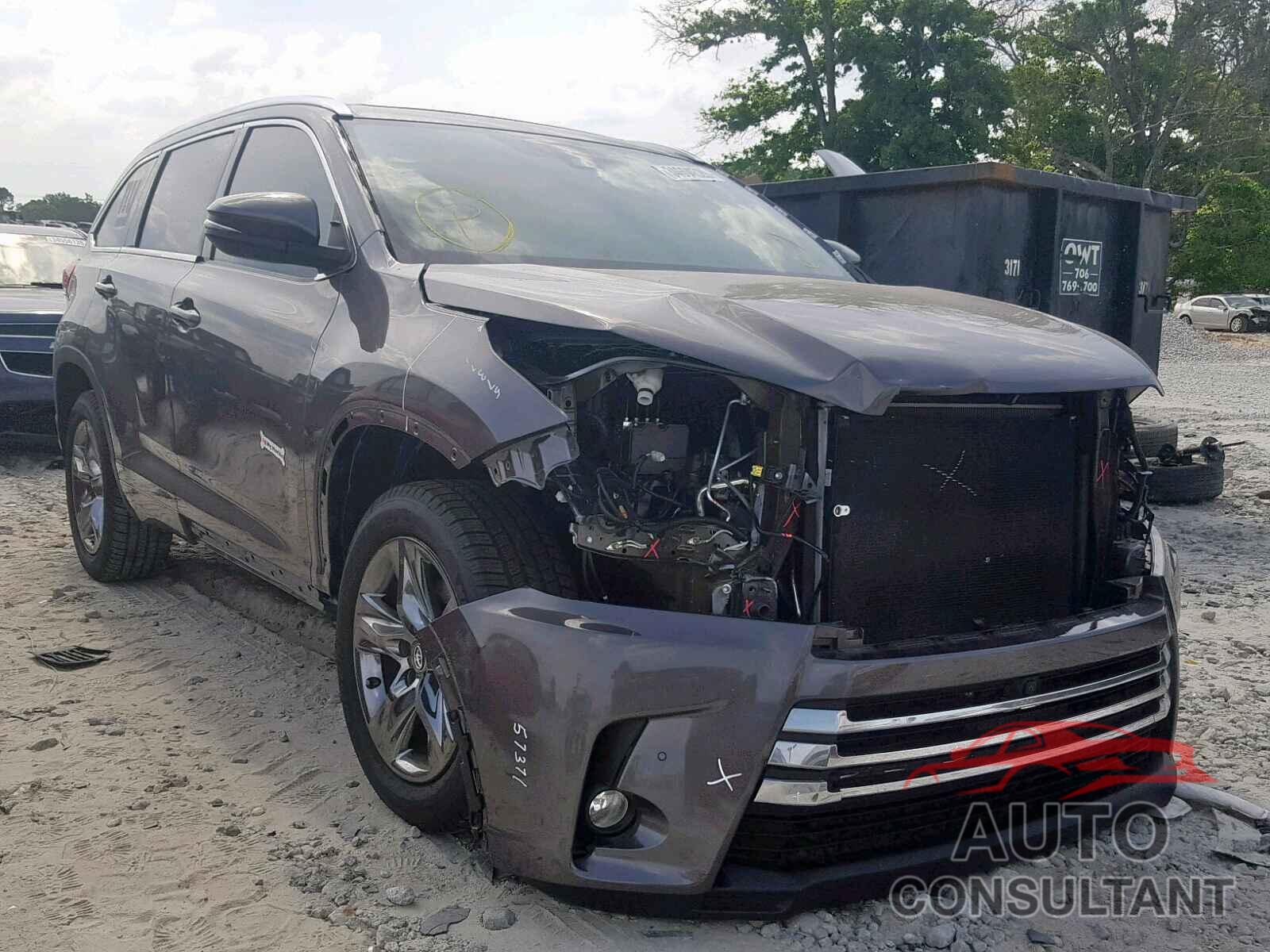 TOYOTA HIGHLANDER 2017 - 2T3C1RFV6MC128571