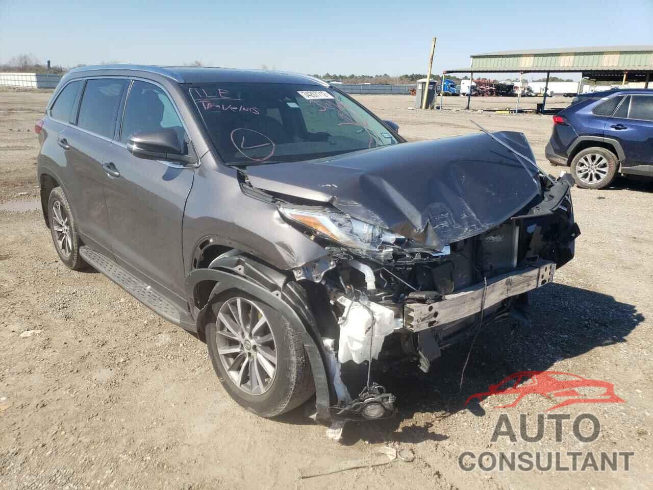TOYOTA HIGHLANDER 2019 - 5TDKZRFH8KS321963
