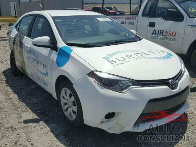 TOYOTA COROLLA 2016 - 5YFBURHE5GP389493