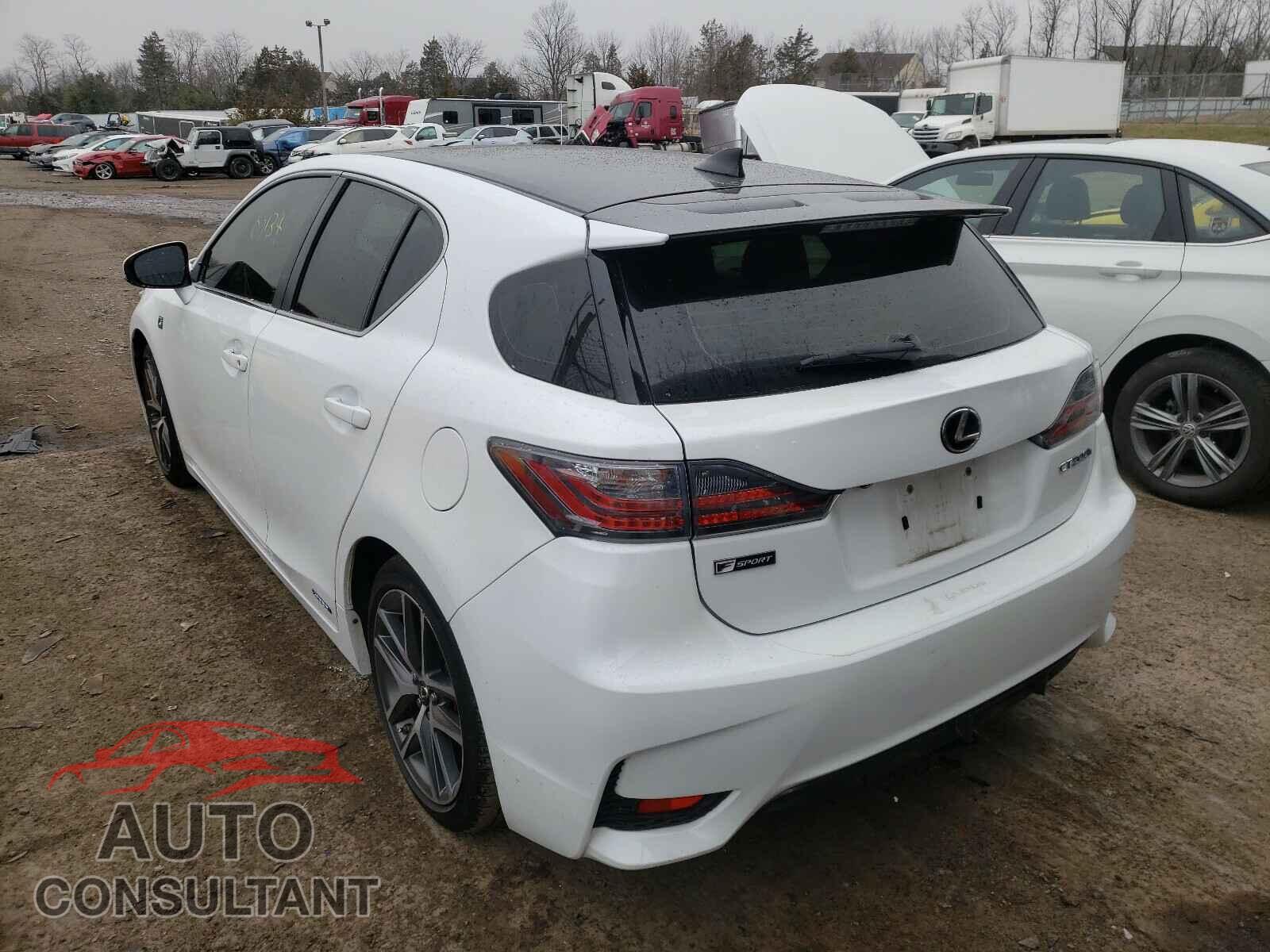 LEXUS CT 200 2016 - JTHKD5BH7G2256159