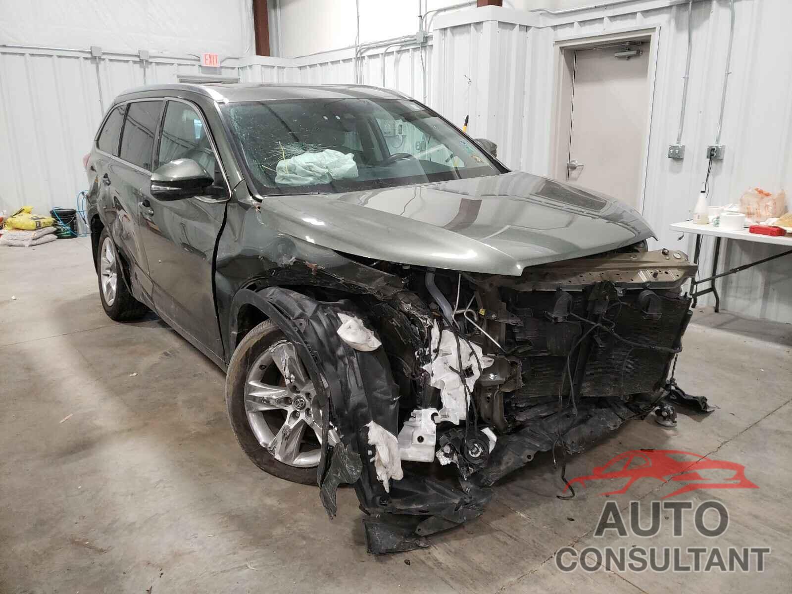 TOYOTA HIGHLANDER 2018 - 5TDDZRFH7JS487110