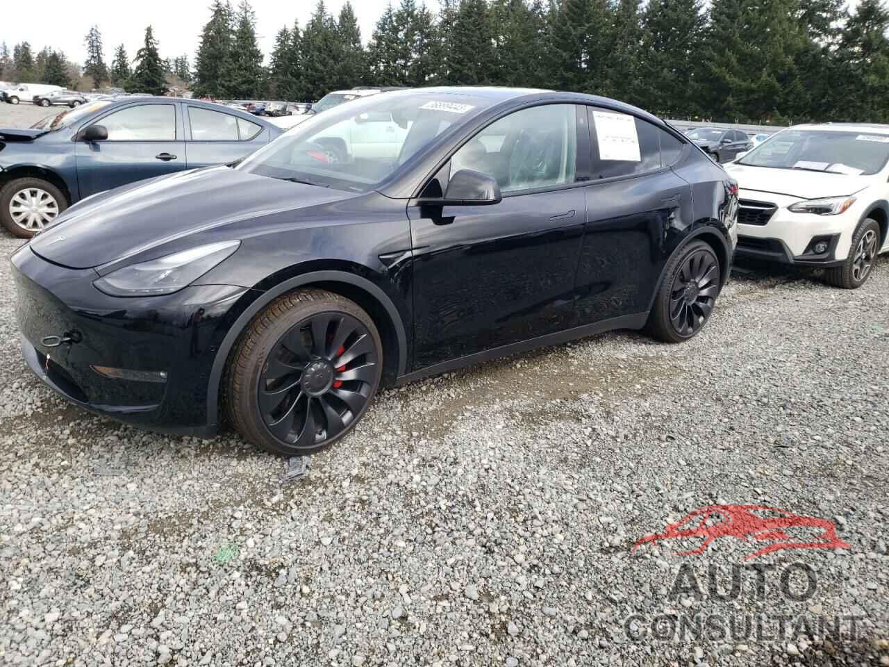 TESLA MODEL Y 2022 - 7SAYGDEF7NF406274