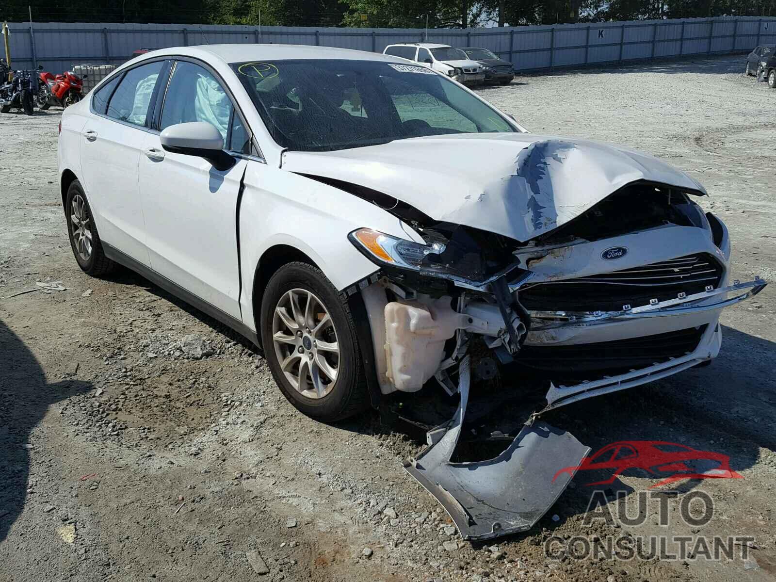 FORD FUSION 2016 - 1FA6P0G72G5120023