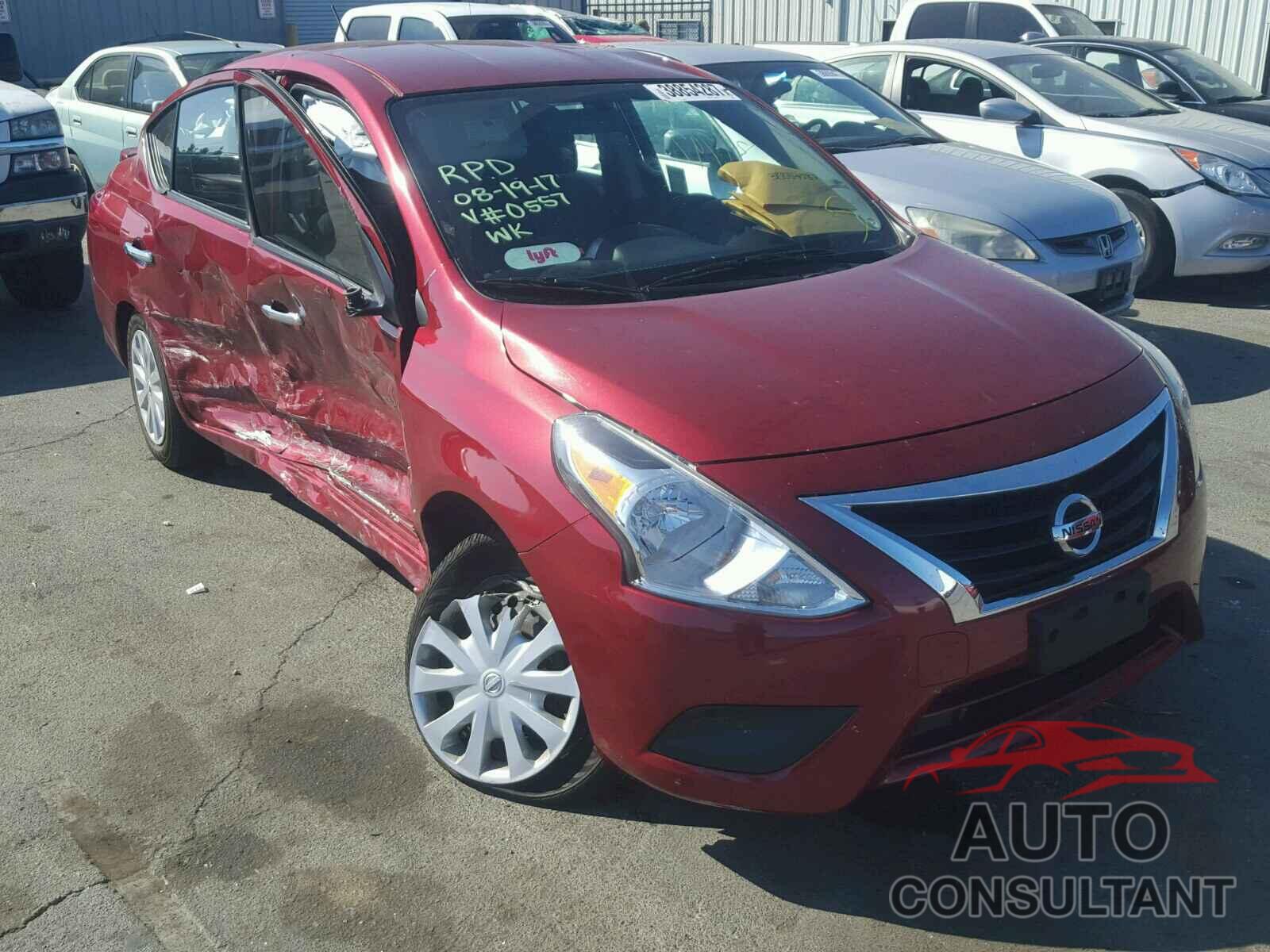 NISSAN VERSA 2016 - 3N1CN7AP8GL850557