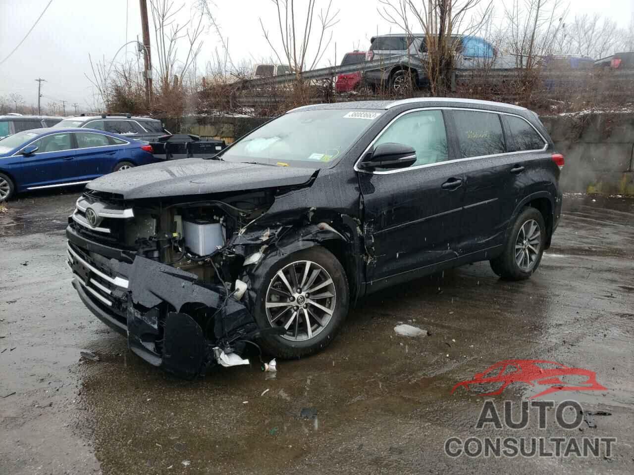 TOYOTA HIGHLANDER 2019 - 5TDJZRFH9KS734650