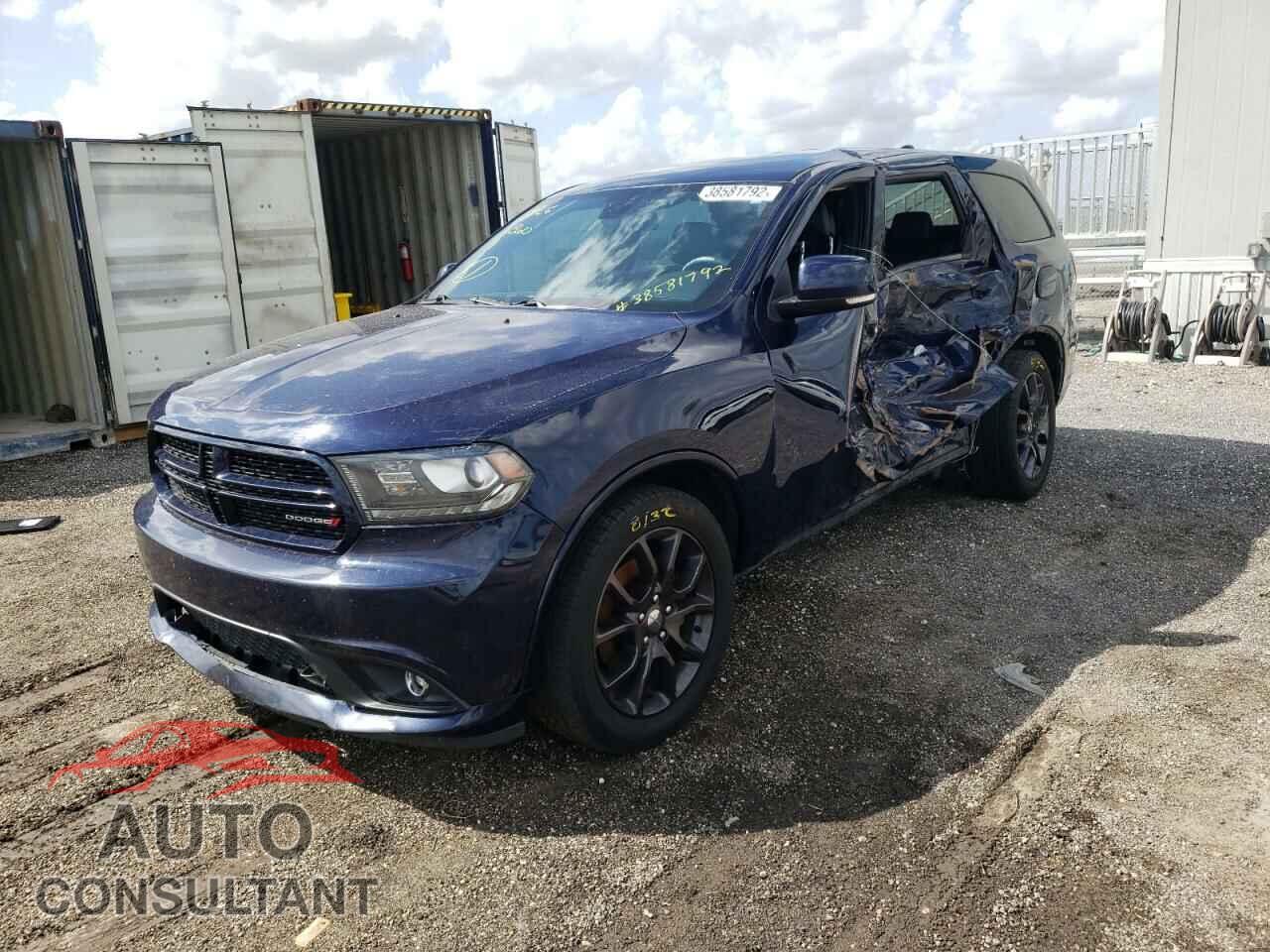 DODGE DURANGO 2016 - 1C4SDHCT4GC340682