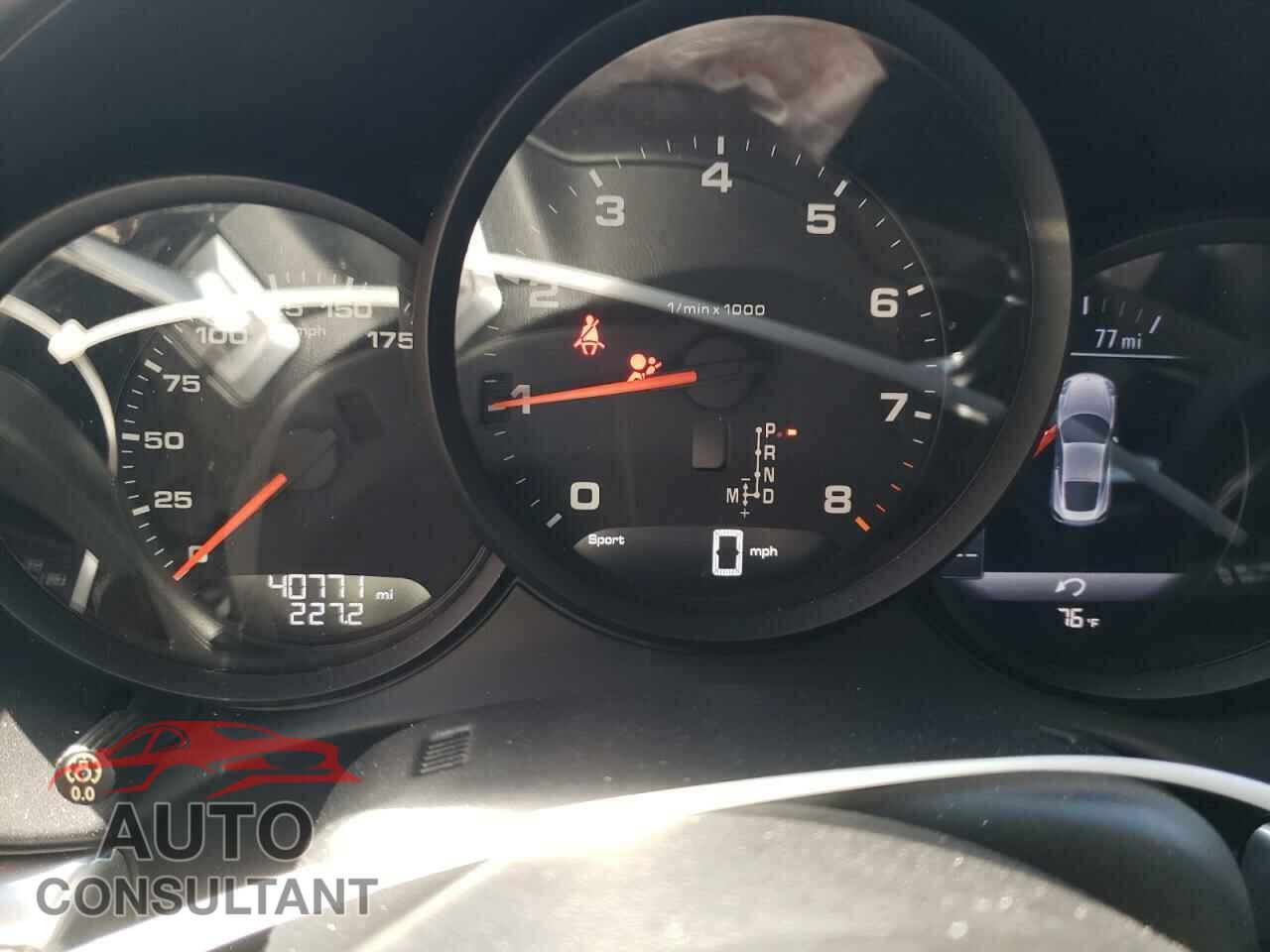 PORSCHE CAYMAN 2017 - WP0AA2A8XHS270712