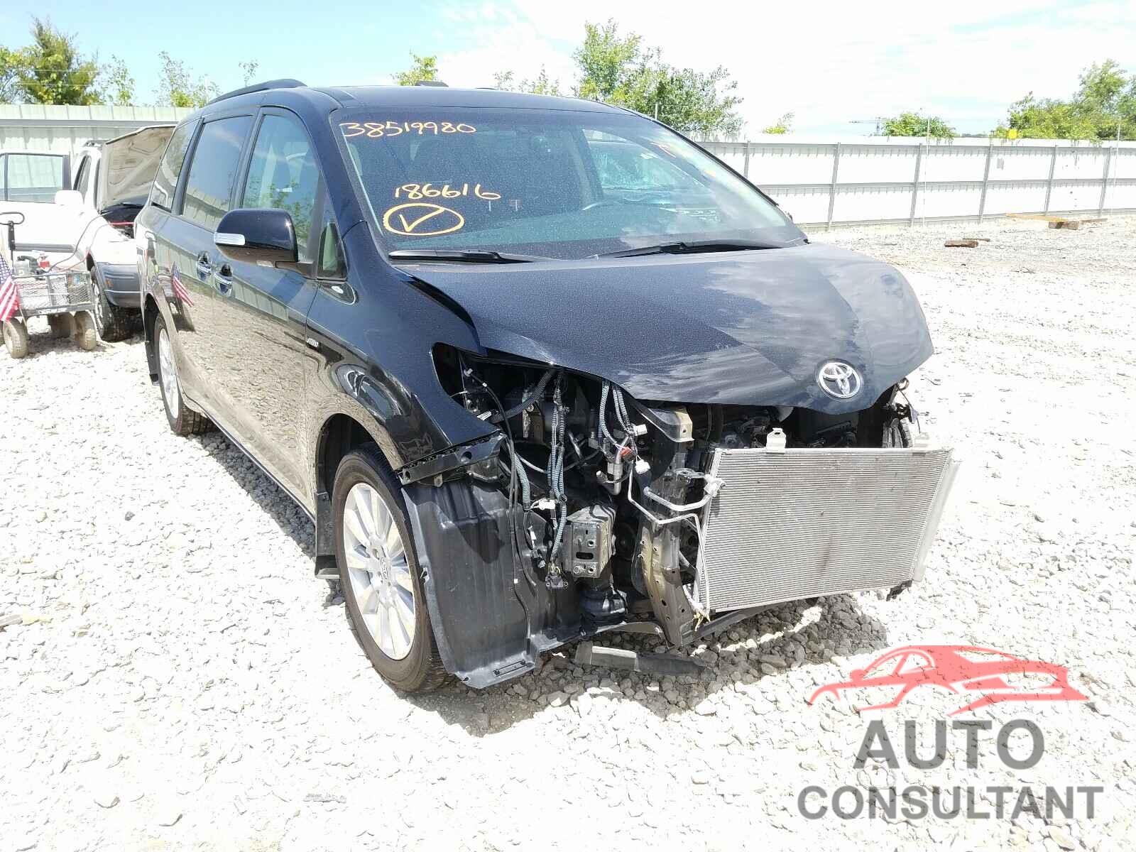 TOYOTA SIENNA 2017 - 5TDDZ3DCXHS185616