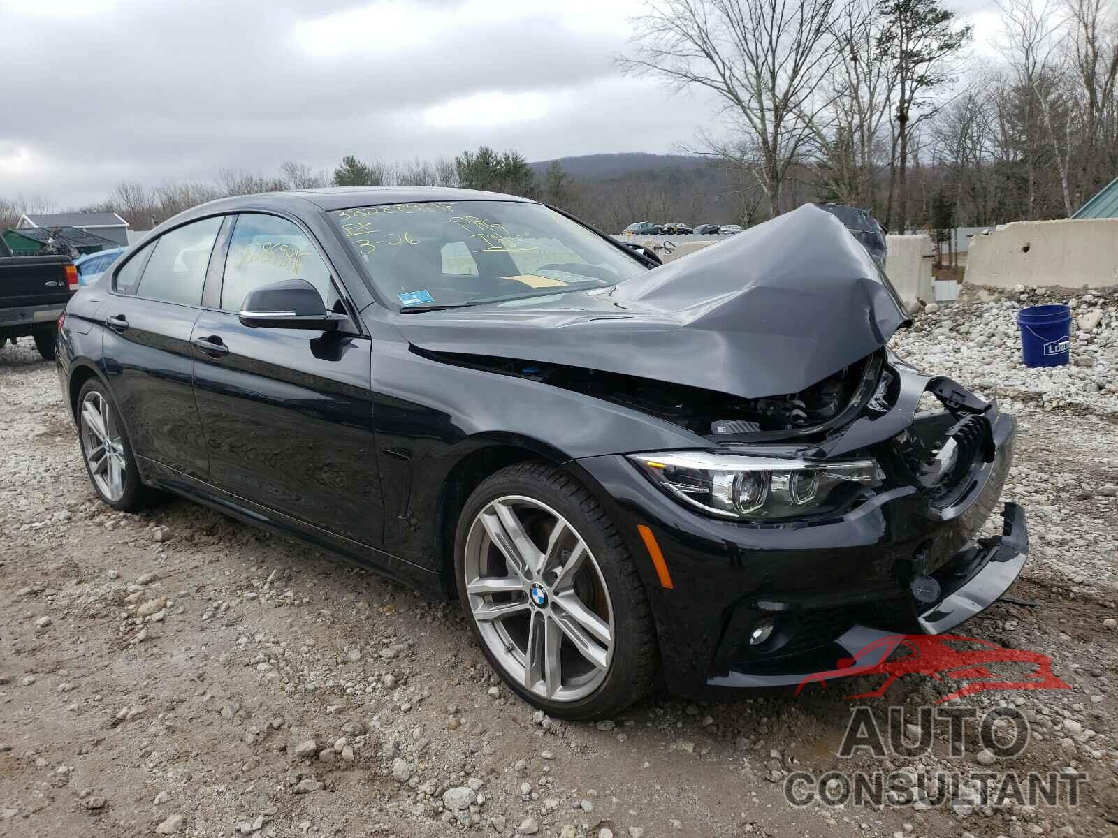 BMW 4 SERIES 2019 - WBA4J3C52KBL06872