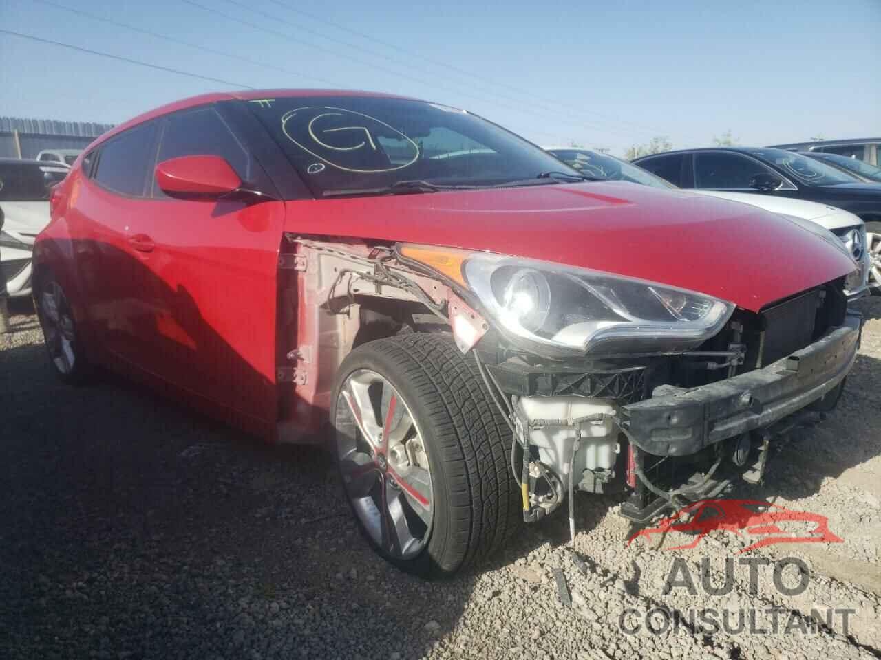 HYUNDAI VELOSTER 2016 - KMHTC6AD6GU252939