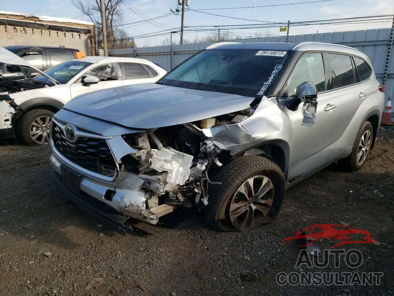 TOYOTA HIGHLANDER 2020 - 5TDGZRBH6LS028351