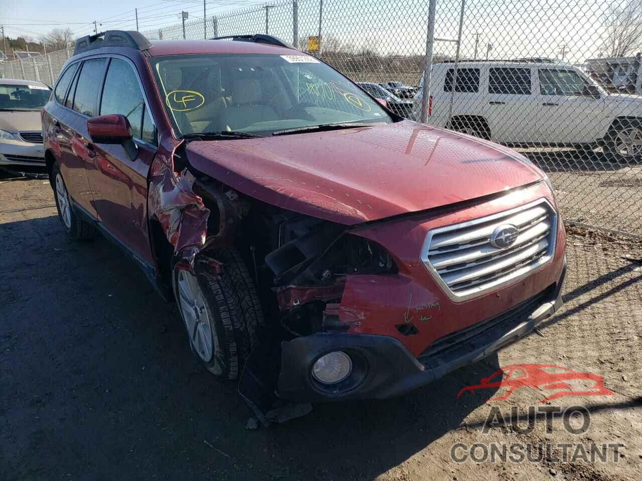 SUBARU OUTBACK 2017 - 4S4BSACCXH3369842