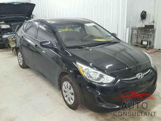 HYUNDAI ACCENT 2015 - KMHCT5AEXFU216091