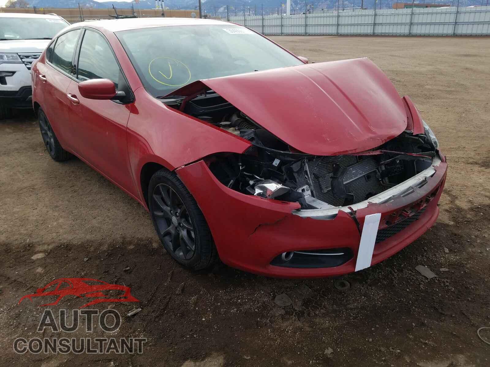 DODGE DART 2016 - 1C3CDFBB9GD564708