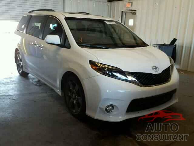 TOYOTA SIENNA 2015 - 5TDXK3DC4FS593088