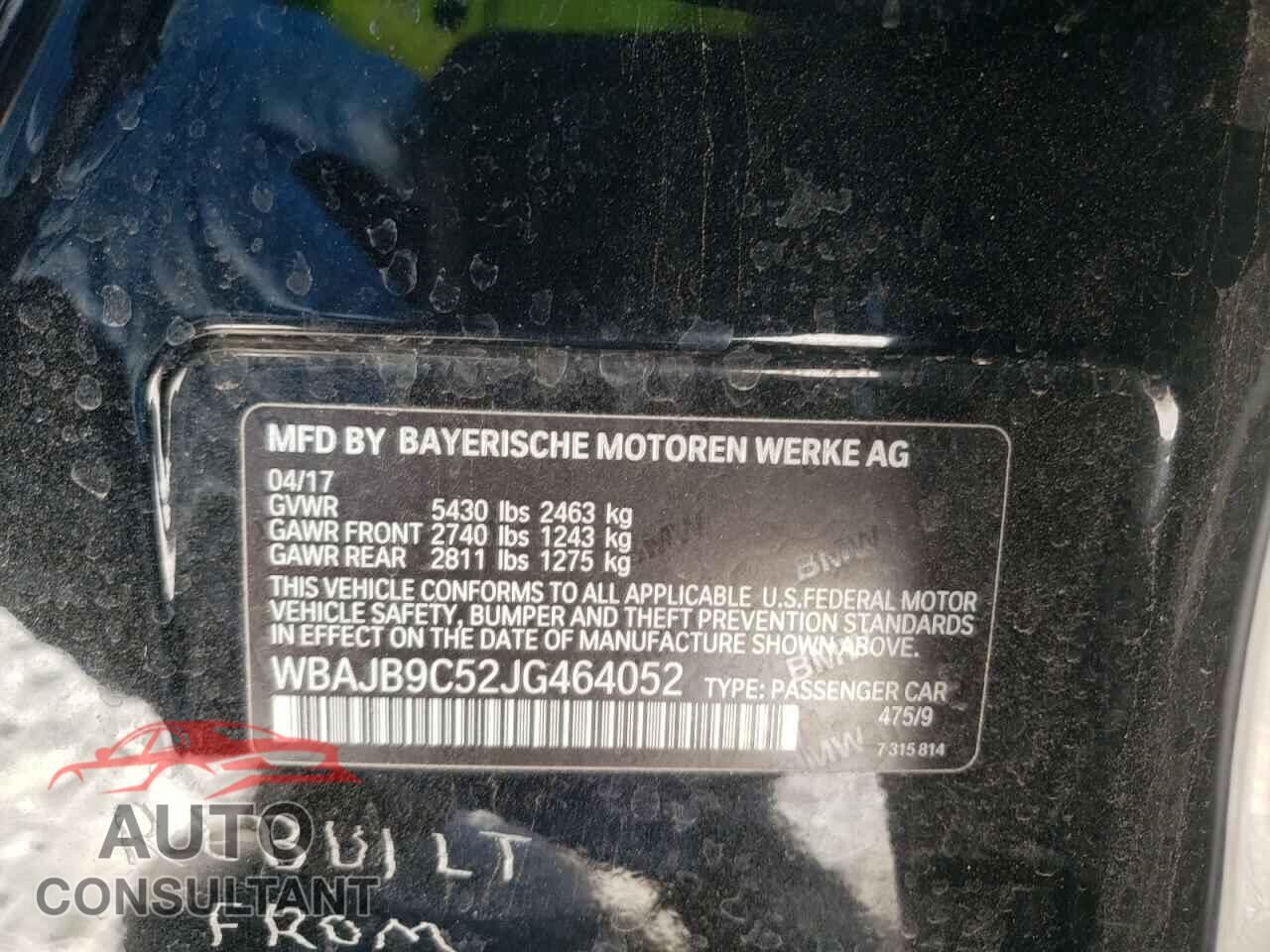 BMW M5 2018 - 3GNCJLSB4GL174569