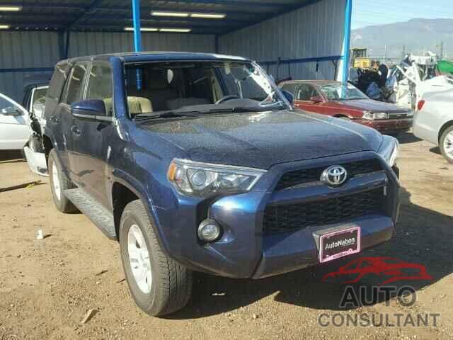 TOYOTA 4RUNNER 2015 - JTEBU5JR1F5207740