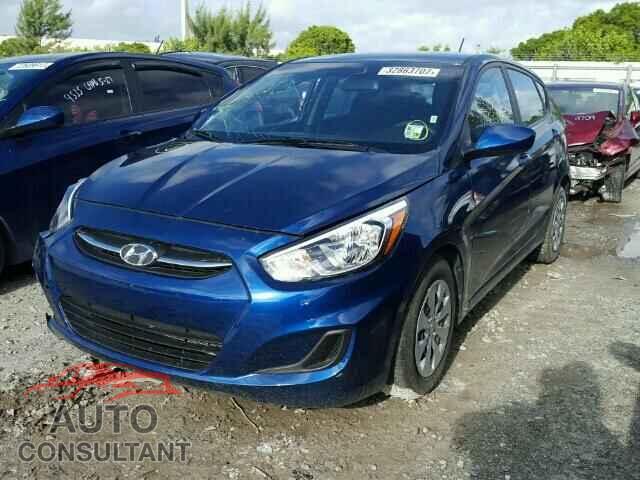 HYUNDAI ACCENT 2017 - KMHCT5AE3HU315807