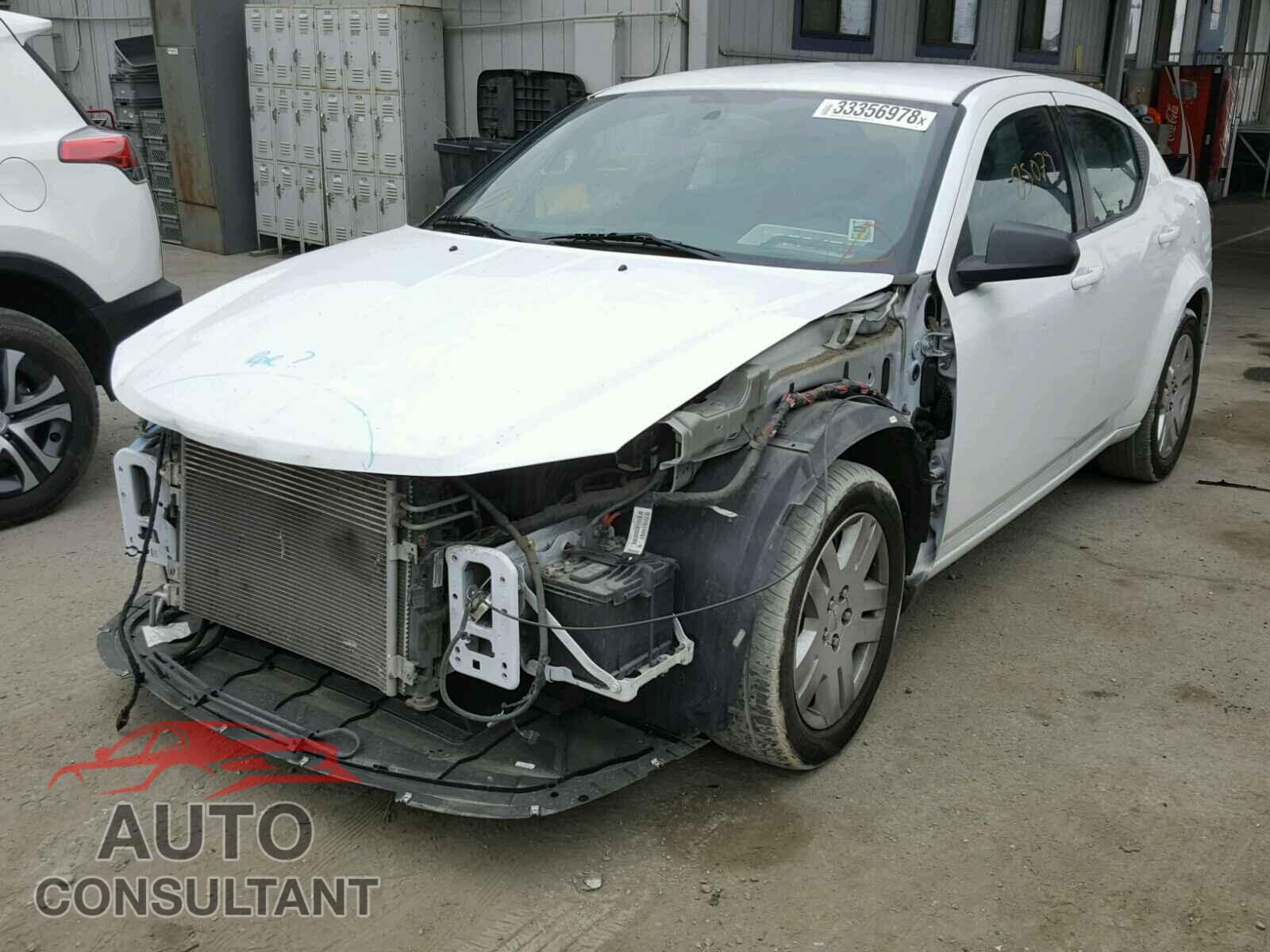 DODGE AVENGER 2012 - 1V2ME2CA8MC238815