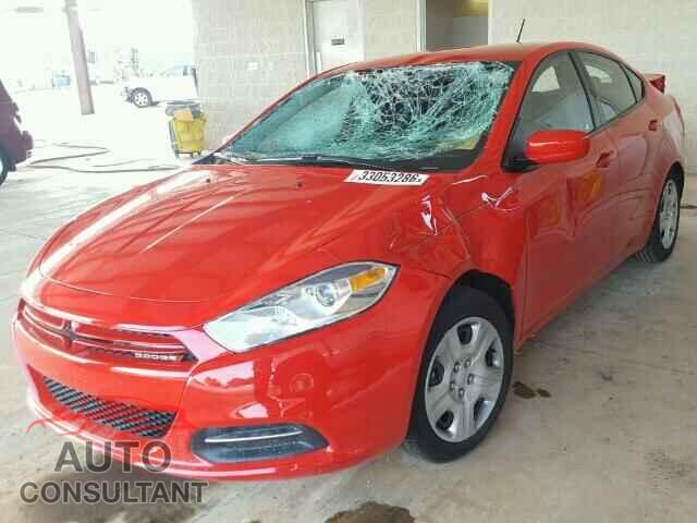 DODGE DART 2016 - 1C3CDFAA9GD704216