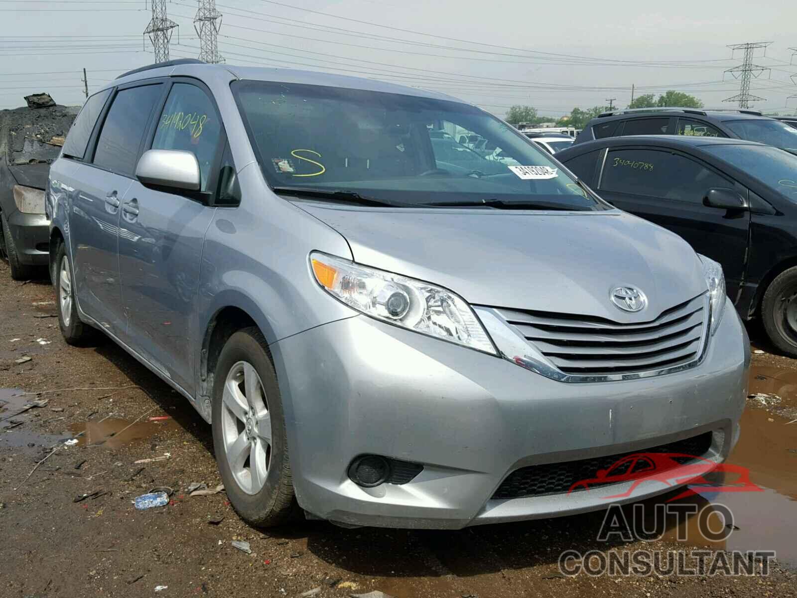 TOYOTA SIENNA 2015 - 5TDKK3DC5FS550602