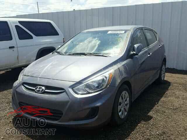 HYUNDAI ACCENT 2016 - KMHCT5AE9GU275134