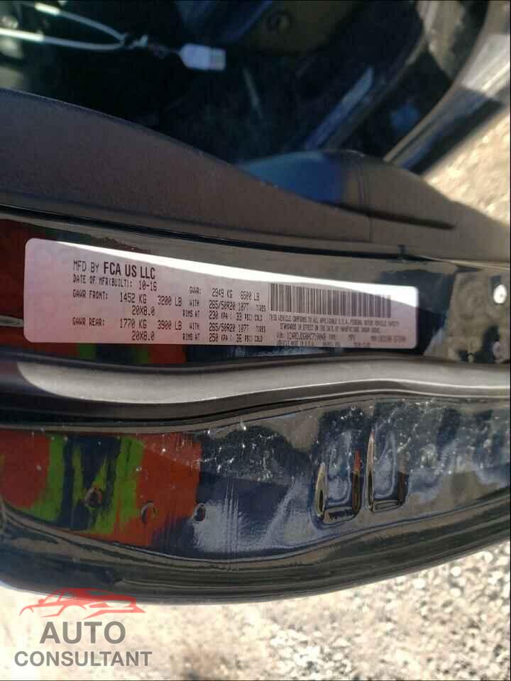 DODGE DURANGO 2017 - 1C4RDJDG0HC710048