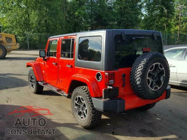 JEEP WRANGLER 2017 - 1C4BJWEG4HL684687