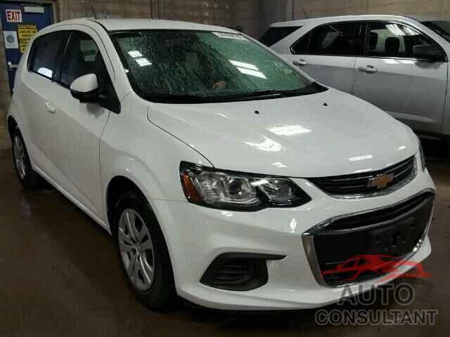 CHEVROLET SONIC 2017 - 1G1JG6SH6H4144980