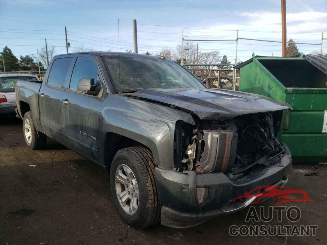 CHEVROLET SILVERADO 2017 - 3GCUKREC3HG185106