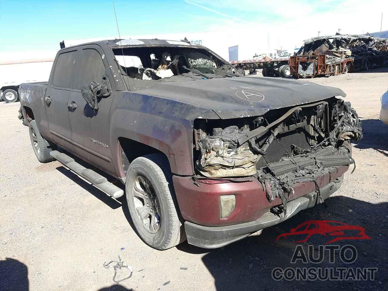 CHEVROLET SILVERADO 2018 - 3GCUKREC5JG254383