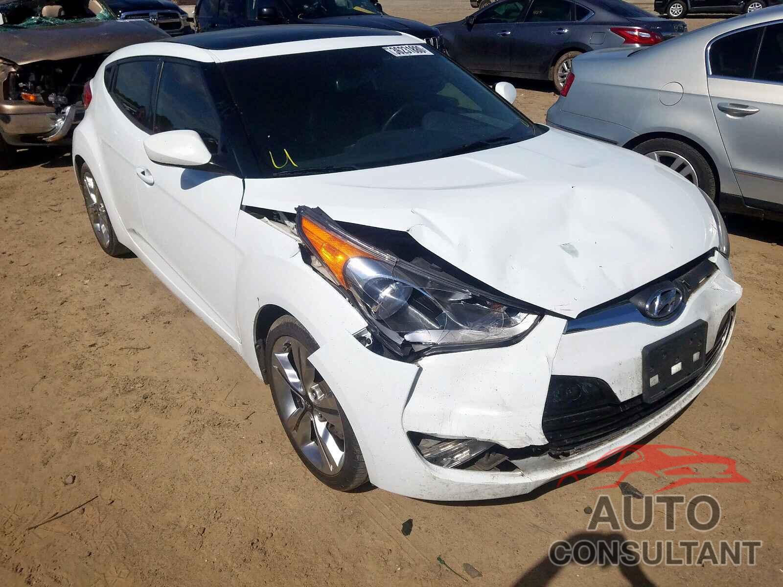 HYUNDAI VELOSTER 2016 - KMHTC6AD9GU253440