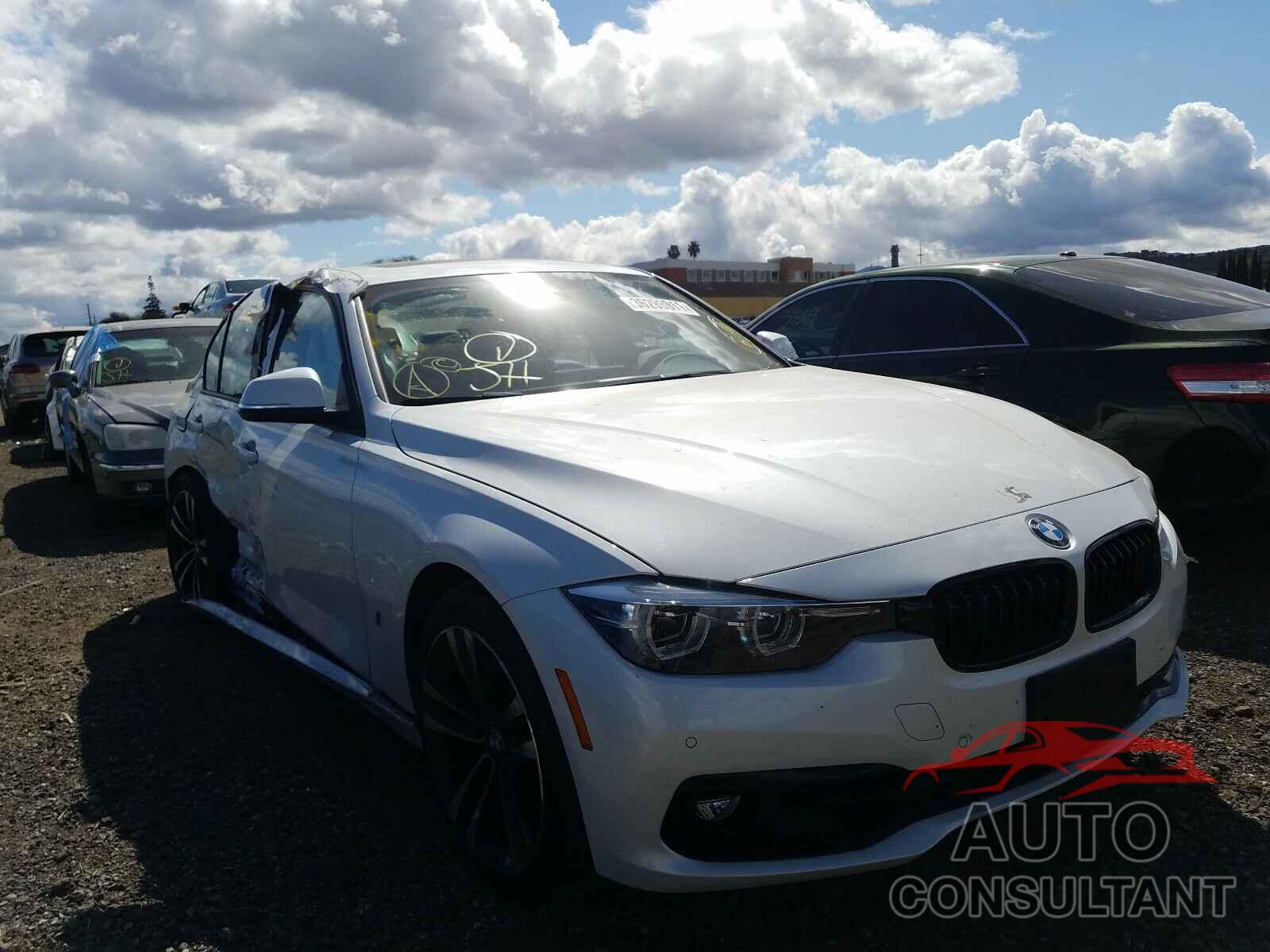 BMW 3 SERIES 2018 - WBA8E1C53JA756268