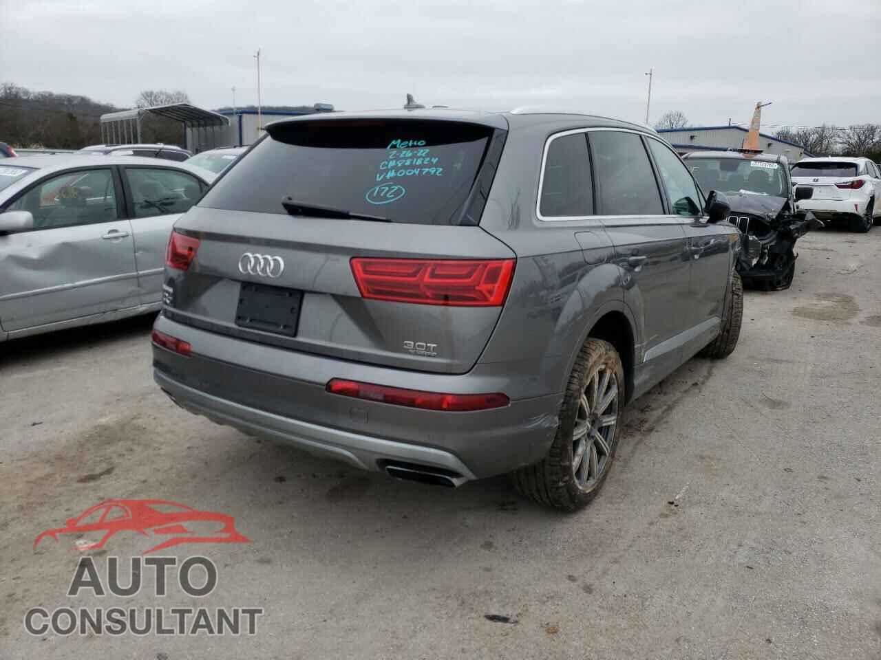 AUDI Q7 2017 - WA1LAAF77HD004792